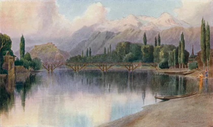 Annäherung an Srinagar